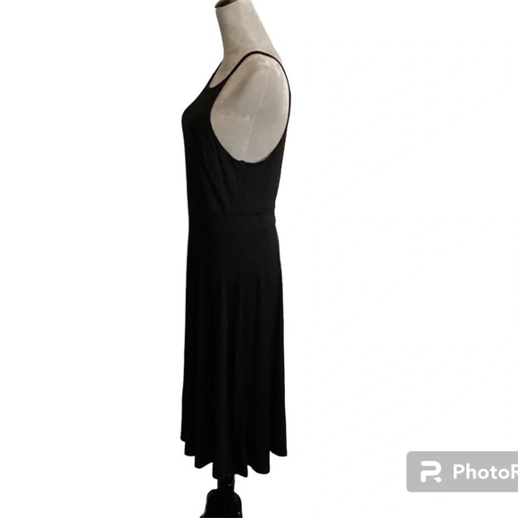 Coercion dress  SZ L black LBD casual party nite out flowy simplicity cl… - Picture 3 of 10